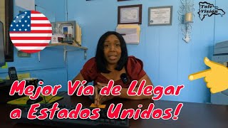 La Mejor Vía de Llegar a los Estados Unidos  Adela Nos Cuenta [upl. by Kenison]