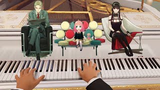 Kigeki Comedy  SPY×FAMILY ED Piano [upl. by Ardet637]