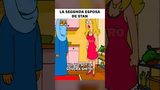 La segunda esposa de Stan 😵‍💫 americandad humor shorts shortsfeed shortsviral [upl. by Llenehs]