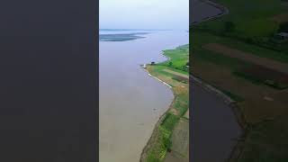 পদ্ম পাড়ের গ্রাম কি সুন্দর ভিউ ‌Drone view shorts shortvideos trending drone [upl. by Nairam752]