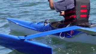 TRIAK Trimaran Sailing Kayak [upl. by Glantz676]