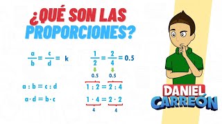 ¿QUÉ SON LAS PROPORCIONES Super facil  Para principiantes [upl. by Gardas634]