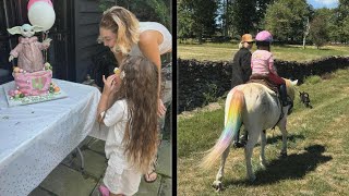 Gigi Hadid and Zayn Malik Share Rare Look at Daughter on 4th Birthday [upl. by Ytitsahc632]