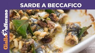 SARDE A BECCAFICO RICETTA SICILIANA [upl. by Assetniuq]