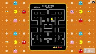 PacMan Arcade Gameplay Namco Museum Arcade Pac  Switch No Commentary [upl. by Fulks]