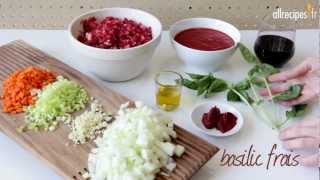 Recette pour faire une sauce bolognaise [upl. by Sacci]