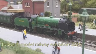 Tolworth model railway exhibition 2024 [upl. by Itteb183]