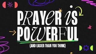 Prayer is powerful and easier than you think  Thomas Anderson Jr [upl. by Riamo]