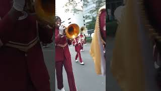 Mcdonogh 35 Marching Band Bayou Classic Parade 2024 neworleans bayouclassic short [upl. by Assylem]