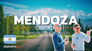 MENDOZA Ciudad en eXploranding 🍷🍇  Un viaje inolvidable a la ciudad del vino 🇦🇷 [upl. by Bolan621]