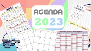 Agenda 2023 en PDF Descarga Gratuita [upl. by Nahtanaj]