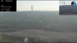 ExoMars parachute high altitude balloon test launch failure 20210603 [upl. by Niveg]