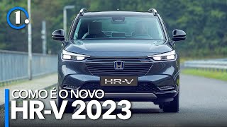 Como é o NOVO HONDA HRV 2023 que será lançado no Brasil [upl. by Flita]