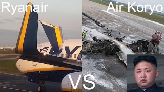 Ryanair VS Air Koryo [upl. by Nomael]