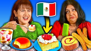 Mexican Moms Rank MEXICAN Desserts [upl. by Ayar]