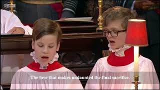 I Vow to Thee My Country Hymn lyrics  Westminster Abbey RAF Centenary Service [upl. by Schaffel]