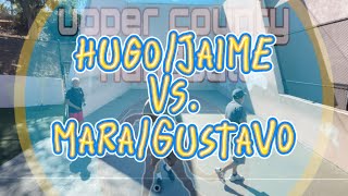 Quick 2v2’s 👋🔵 Raintree Park Vista Ca Hugo and Jaime vs Mara and Gustavo [upl. by Isied662]