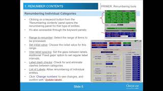 Oasys PRIMER Renumbering Tools [upl. by Esirehs]