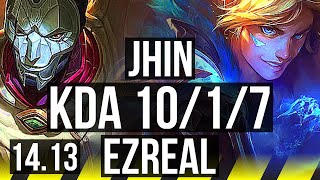 JHIN amp ChoGath vs EZREAL amp Braum ADC  1017 700 games  VN Master  1413 [upl. by Atinob]