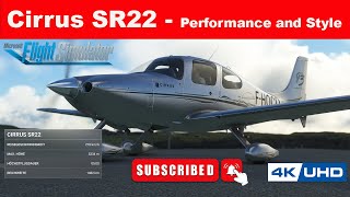 Sirrus SR22  MSFS 2020  Performance and Style [upl. by Donough]