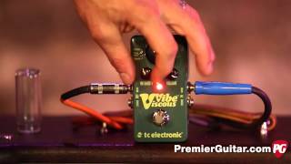 Review Demo  TC Electronic Viscous Vibe [upl. by Edwine627]