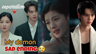 My Demon Last Episode Sad Ending 😔  My Demon Ending Sad  My Demon Kdrama Last Episode [upl. by Kilby]