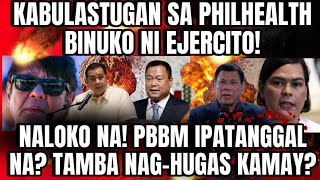 NALOKO NA PBBM IPATANGGAL NA KABULASTUGAN SA PHILHEALTH BINUKO NI EJERCITO TAMBA NAGHUGAS KAMAY [upl. by Ekrub]