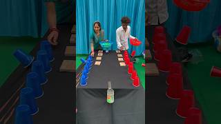 Best family boll roll and cup drope challenge shorts game [upl. by Baiel87]