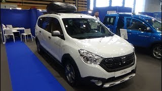 2019 Dacia Lodgy Stepway Blue DCi 115  Exterior and Interior  Salon Automobile Lyon 2019 [upl. by Evelunn]