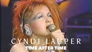 Cyndi Lauper – “Time After Time” Live Performance [upl. by Aliak]