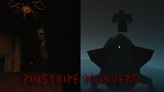 Het Vreemdste Roblox Horror Game Ooit  Pinstripe Murders [upl. by Eneres284]