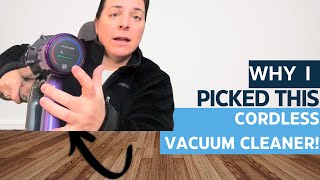 Review of Cordless Vacuum Cleaner 550W [upl. by Kim]