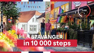 VISIT STAVANGER IN 10000 STEPS  Visit Norway [upl. by Socrates182]