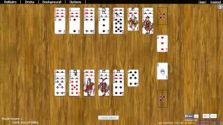 Bakers Dozen Solitaire  How to Play [upl. by Nairdad97]