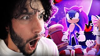 SONIC FRONTIERS DROPPED A BOMB  FINAL HORIZON STORY TRAILER REACTION [upl. by Eusoj]