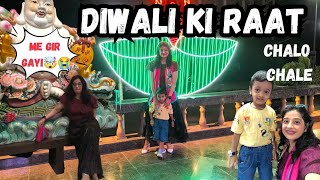 Diwali Vlog  Celebration in Mall  😅  Me gir gayi 🤦‍♀️🤯😭ARVA KOTHARI  diwali celebration [upl. by Ida]