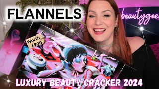 FLANNELS LUXURY 2024 BEAUTY CHRISTMAS CRACKER UNBOXING  Worth £800  Love This One [upl. by Ximenez876]