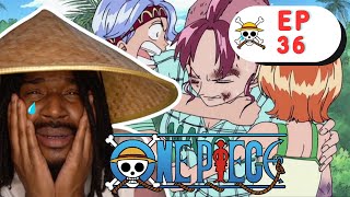 I KEEP CRYING  Mother Bellemere and Namis Bond  ONE PIECE EP 36  ANIME  SUB  REACTION [upl. by Mortensen516]