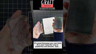 Craft Hack Use a paint edger to clean stamps [upl. by Zindman]