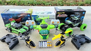 Rc racing carRc rock crawlerRc helicopter and Aircraft electric Unboxing and Testing [upl. by Haidabej]