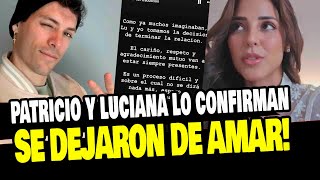 LUCIANA FUSTER Y PATRICIO PARODI SE DEJARON DE AMAR Y TERMINAN SU RELACIÓN [upl. by Enaitsirk]