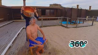 360° VR  Sylt im Herbst Wellness in der Lister Strandsauna [upl. by Ely]