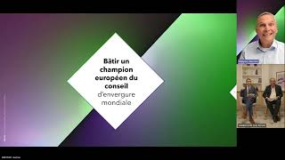 Eréunion actionnaires – Présentation du projet de rapprochement entre Wavestone et QPERIOR [upl. by Etnoed]