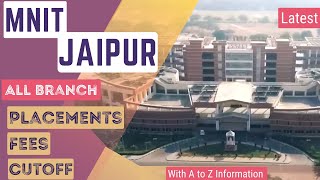 NIT JAIPUR  NIT JAIPUR PLACEMENTS  NIT JAIPUR EVERY BRANCH PLACEMENT FEES CUTOFF MNIT JAIPUR [upl. by Ande963]