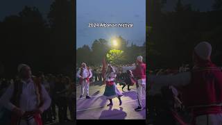 Albanian dance performance at 2024 Albanian festival dancewithelvana albaniandance [upl. by Meir]