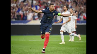 France  Grèce  suivez le match des éliminatoires à lEuro 2024 en direct vidéo commenté [upl. by Schnur]