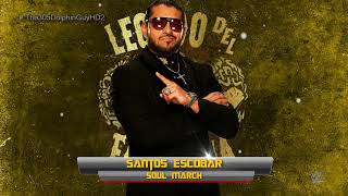 WWE Santos Escobar 3rd Theme  Soul March HQ  Arena Effects [upl. by Thenna65]