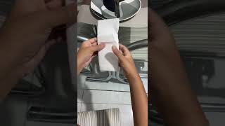 COMO DOBRAR GUARDANAPO DE PAPEL  Mesa posta fácil [upl. by Worra]