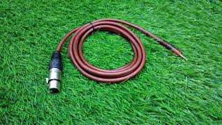 Unboxing 25meter XLR Connector Female to 35mm Male Stereo Cable Product Video  Kinmel Sewa [upl. by Liamsi]