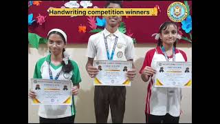 HANDWRITING COMPETITIONWINNERSSECONDARYMCS [upl. by Olmstead58]